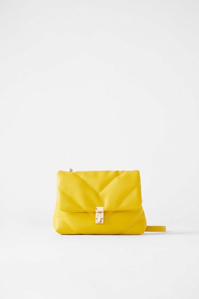 Bolso acolchado, de Zara