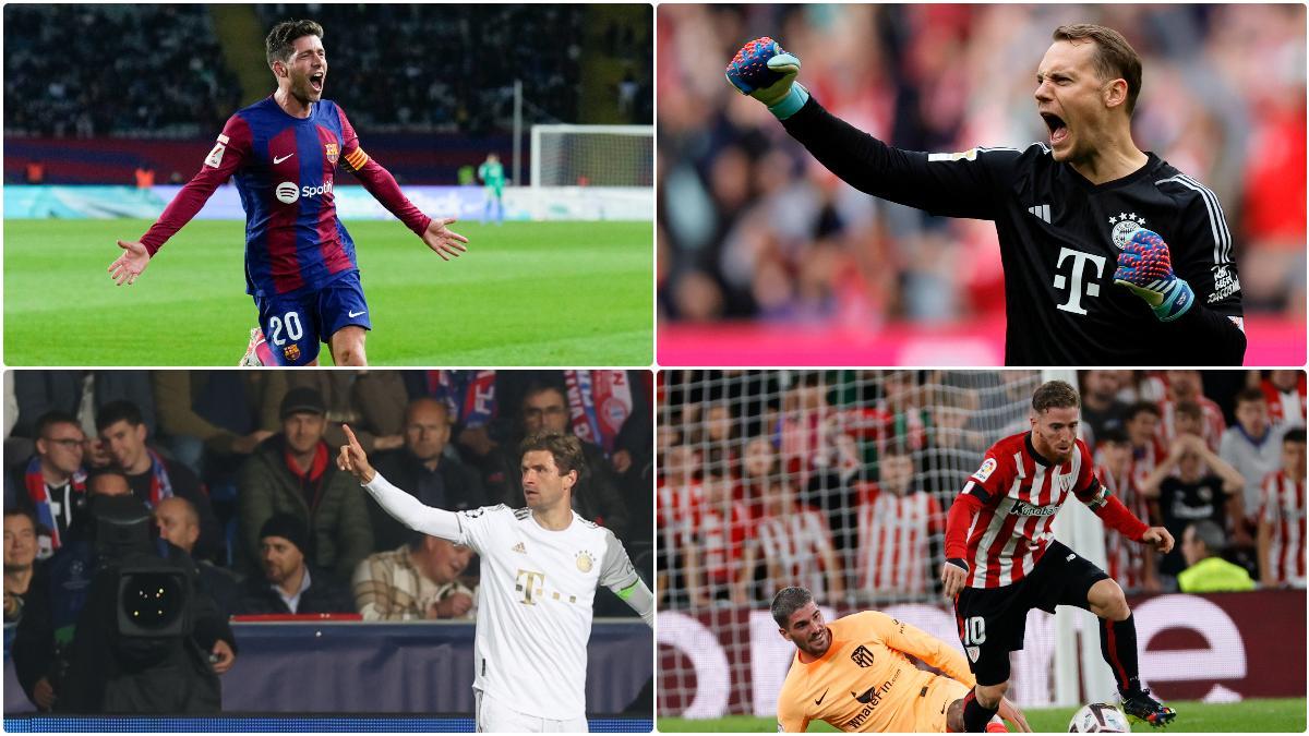 Los jugadores más fieles de las grandes ligas europeas