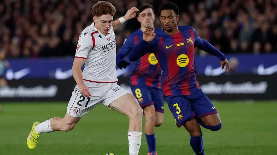 FC Barcelona - Osasuna | La ocasión de Víctor Muñoz