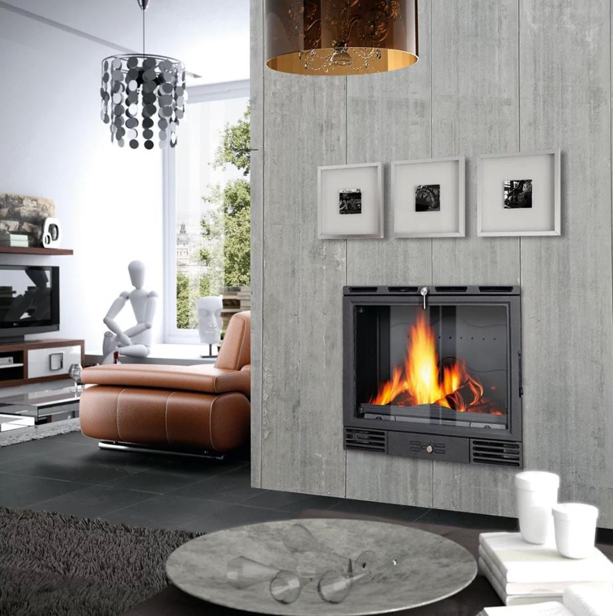Chimeneas de leña Leroy Merlín | Convierte tu salón en una estancia más acogedora