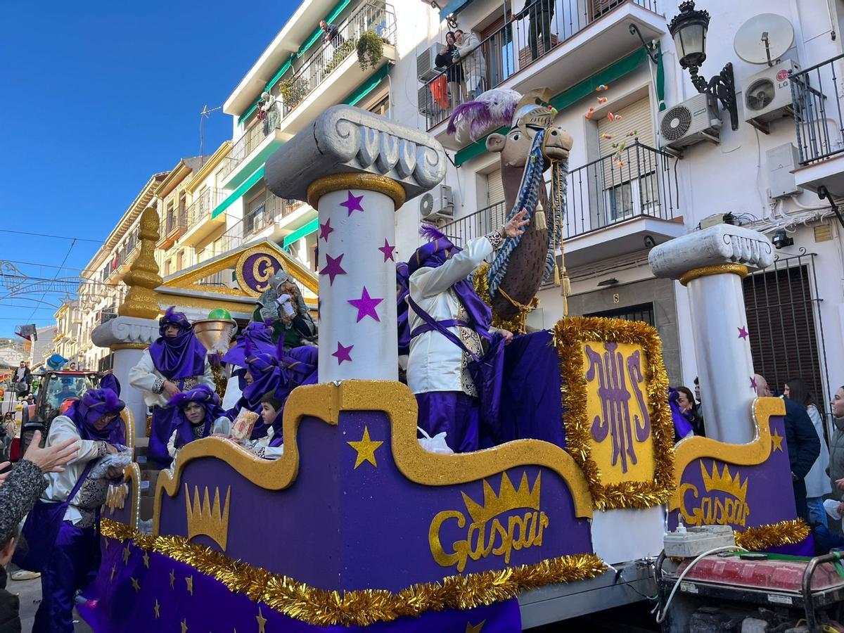 Cabalgatas en la provincia en la mañana de Reyes