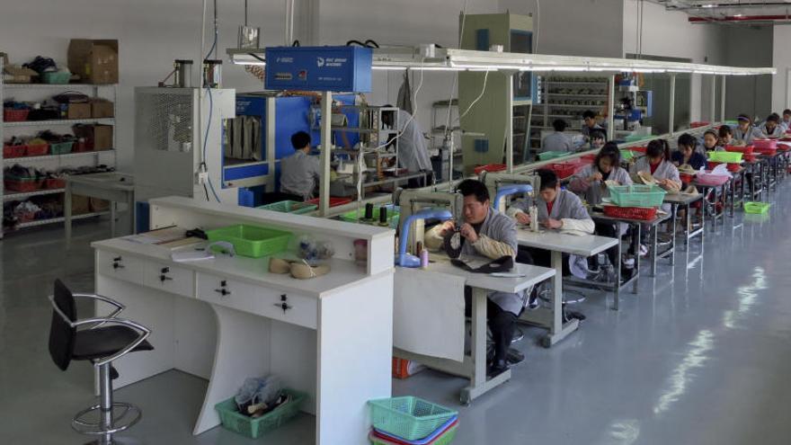 Imagen de archivo de una fábrica en China de una empresa alicantina.