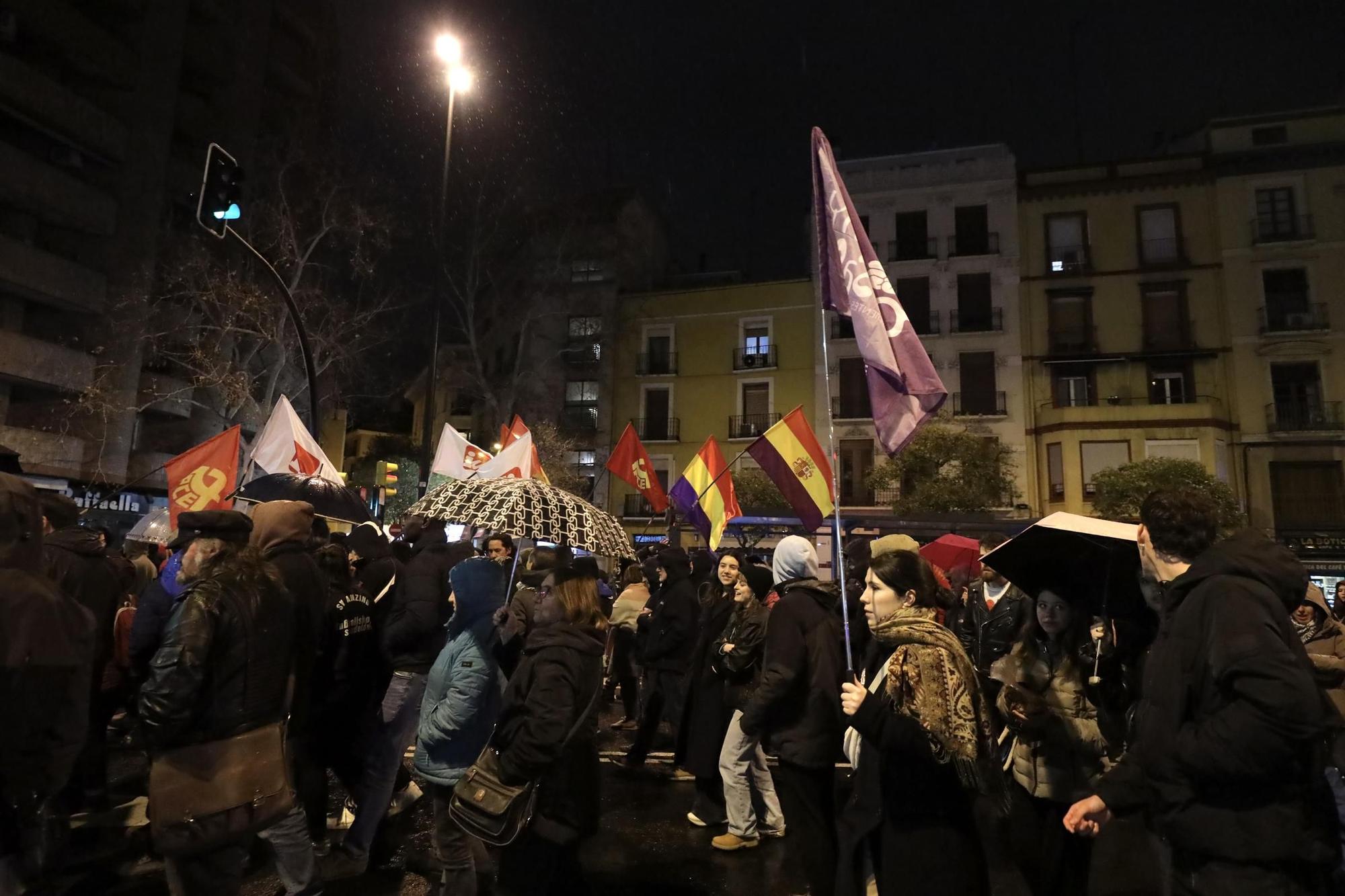 En imágenes | Manifestación por la absolución de los 6 de Zaragoza