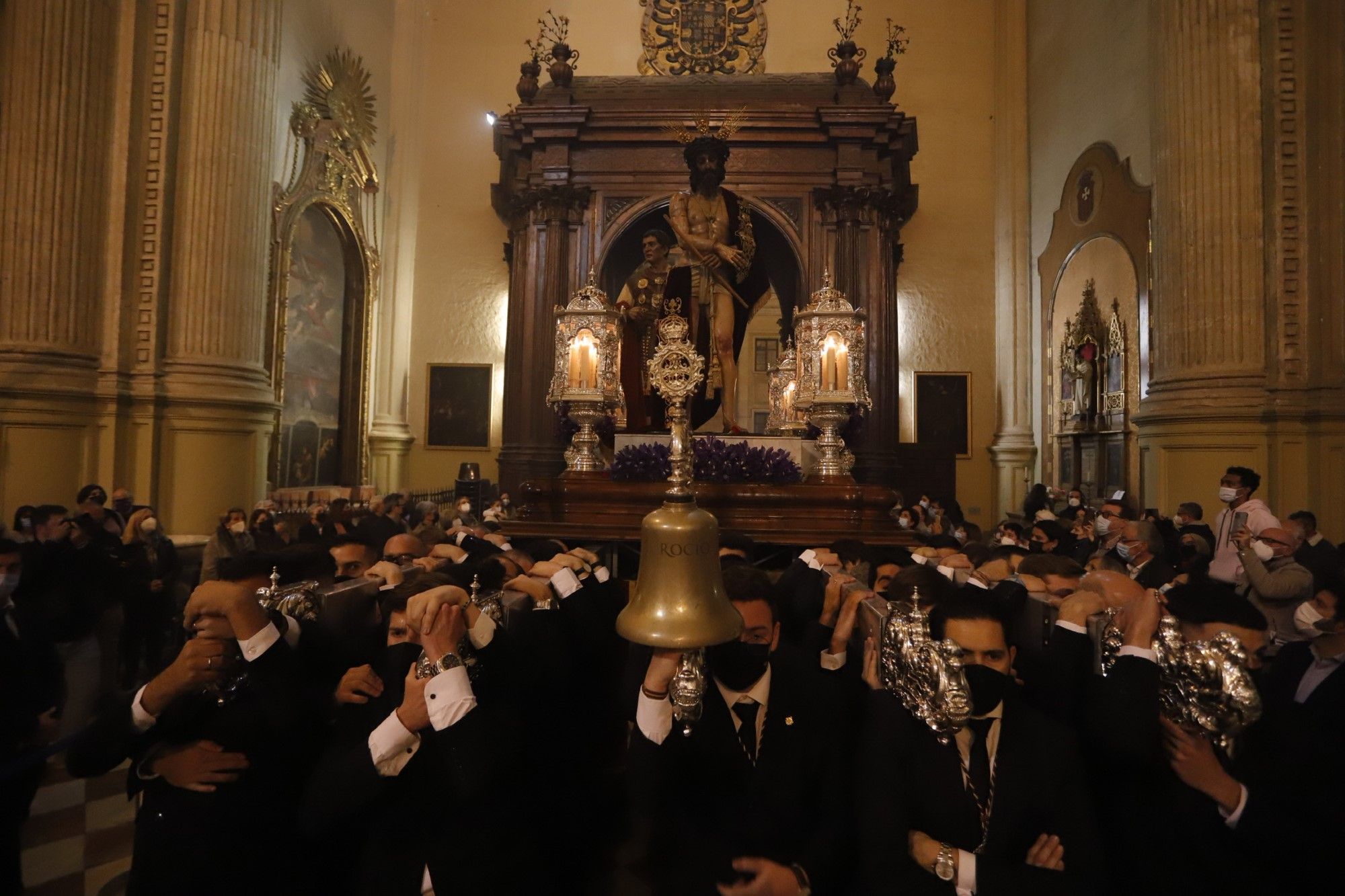 El Cristo de la Humildad, quinta estación del Vía Crucis