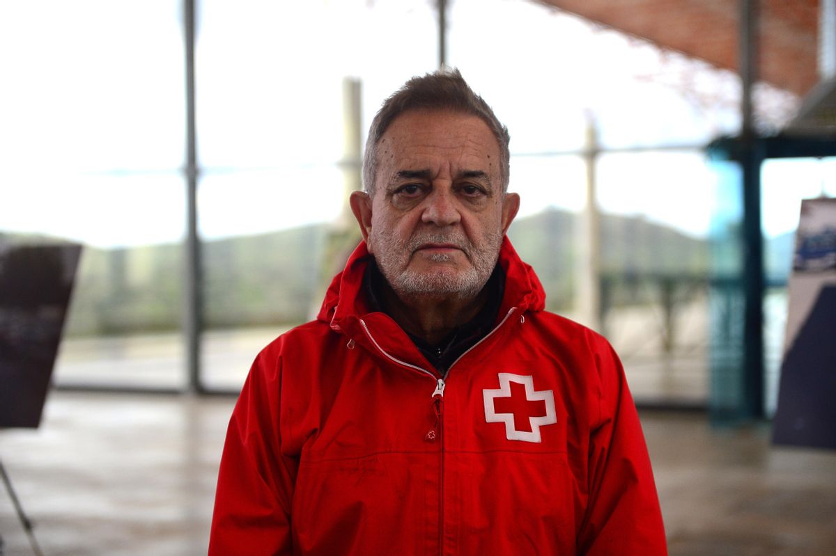 Joaquín Micot, responsable de Cruz Roja en Plasencia.