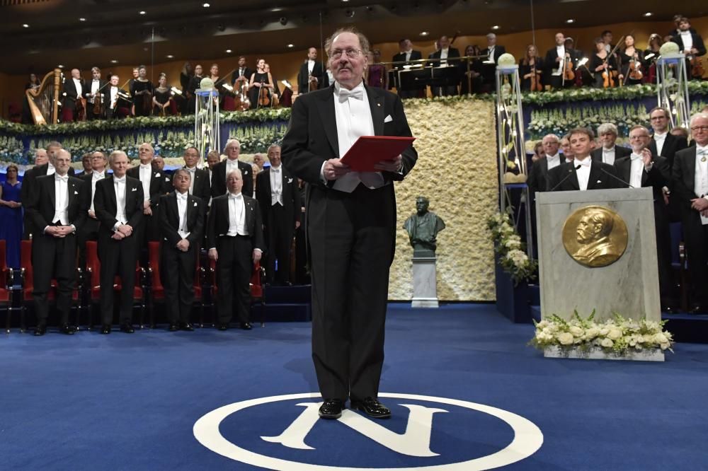 Nobel award ceremony in Stockholm