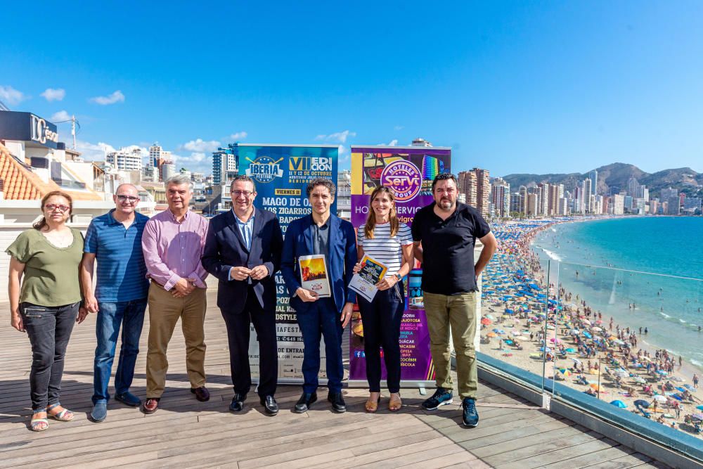 Presentación del Iberia Festival de Benidorm