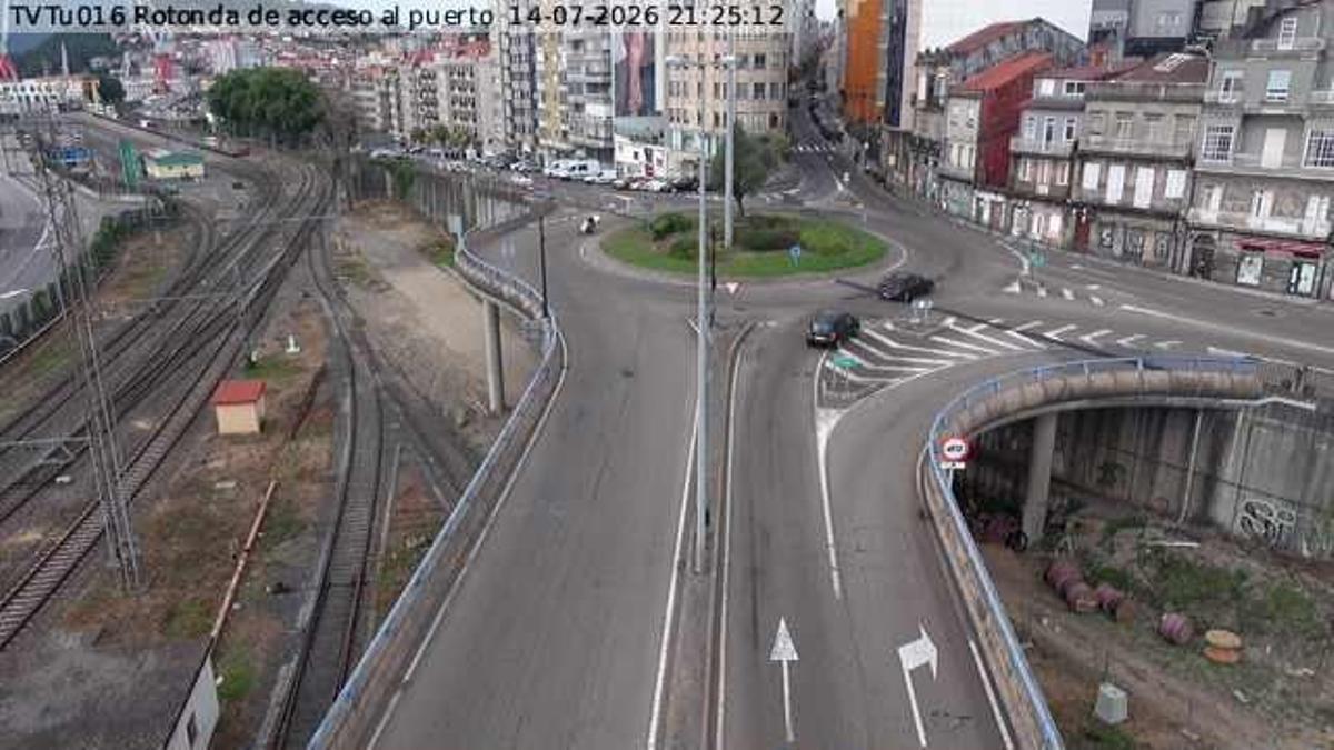 Una ciudad paralizada por el España-Francia: así están las carreteras de Vigo y su área