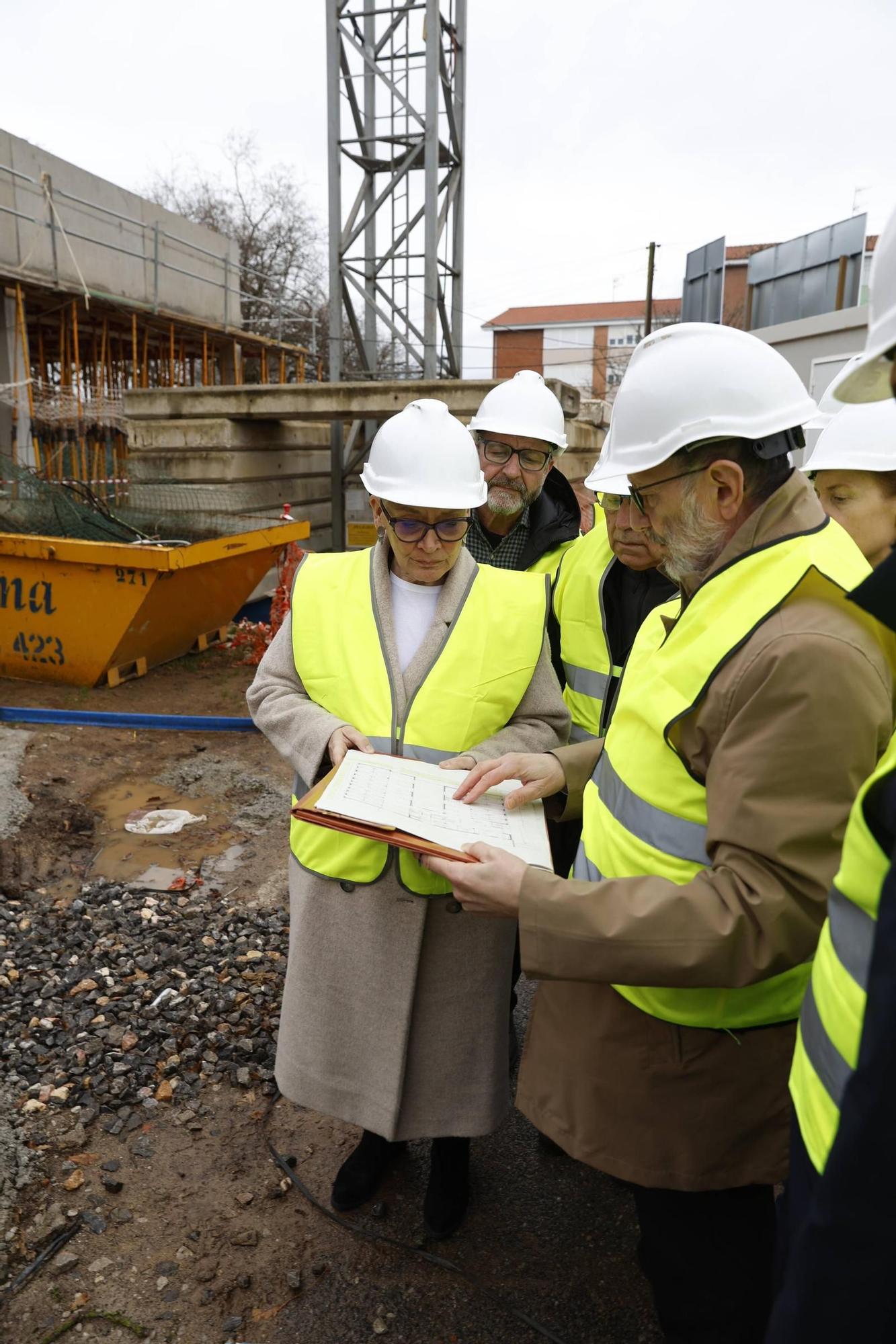Así avanzan las obras del consultorio de Vega-La Camocha, en imágenes