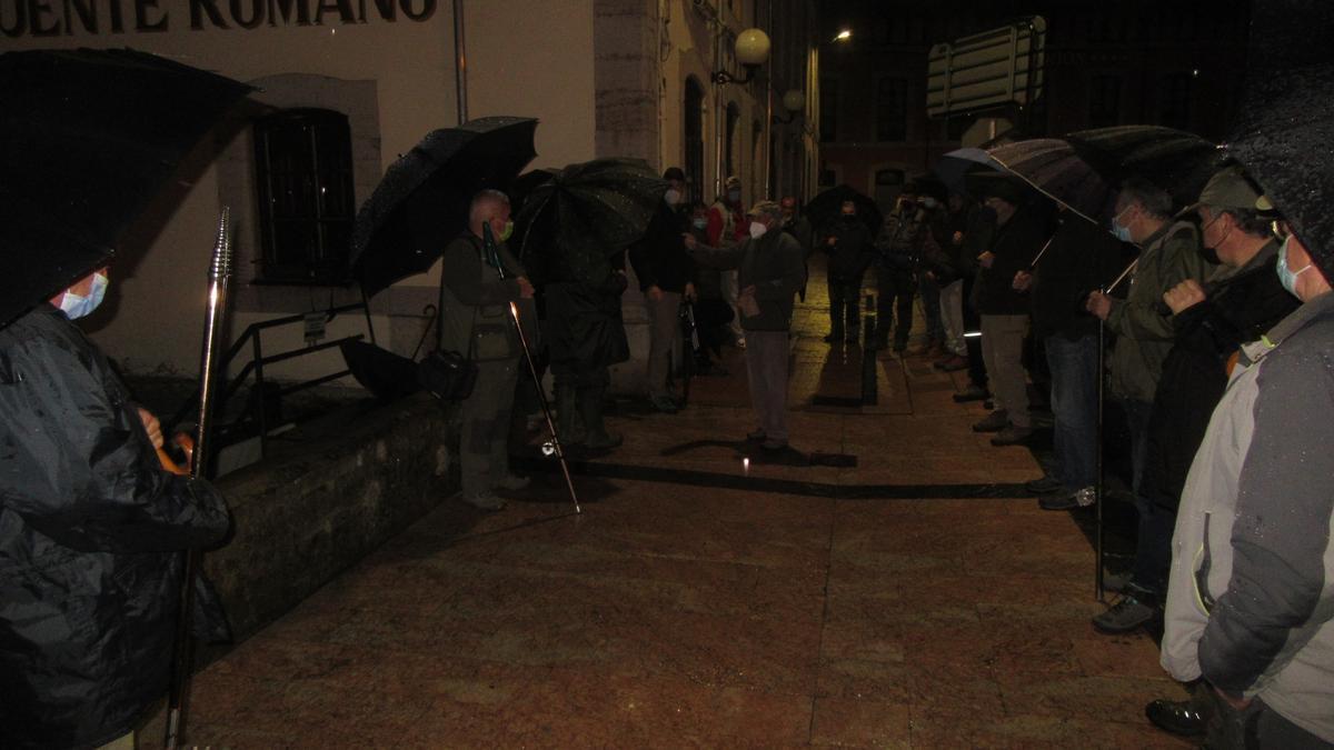 Sorteo esta madrugada en Cangas de Onís.