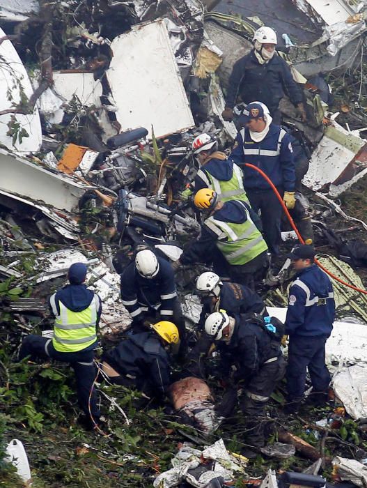 Accidente aéreo en Colombia