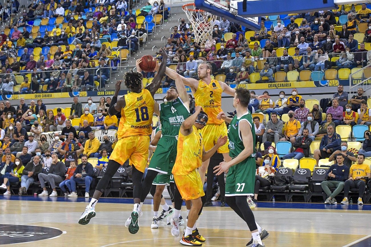 Partido de Eurocup: CB Gran Canaria – Slask Wroclaw