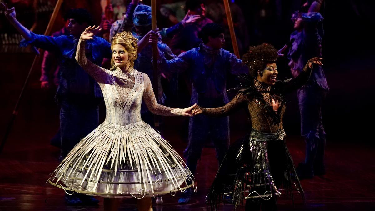 El Cirque du Soleil estará instalado en Málaga hasta finales de mes.