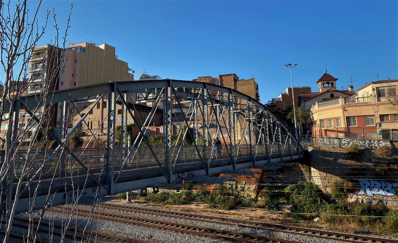 El Pont d'en Jordà de L'Hospitalet de Llobregat.