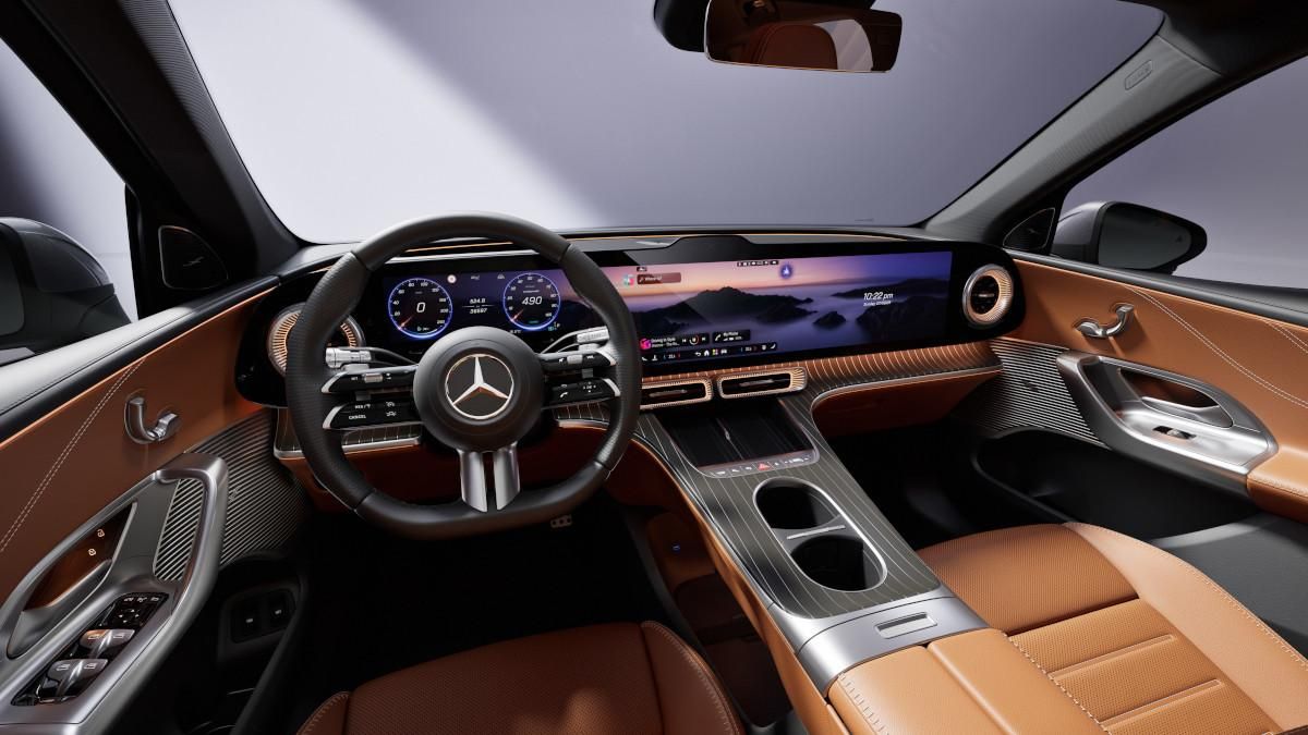 Interior del Mercedes-Benz GLC 400 4MATIC