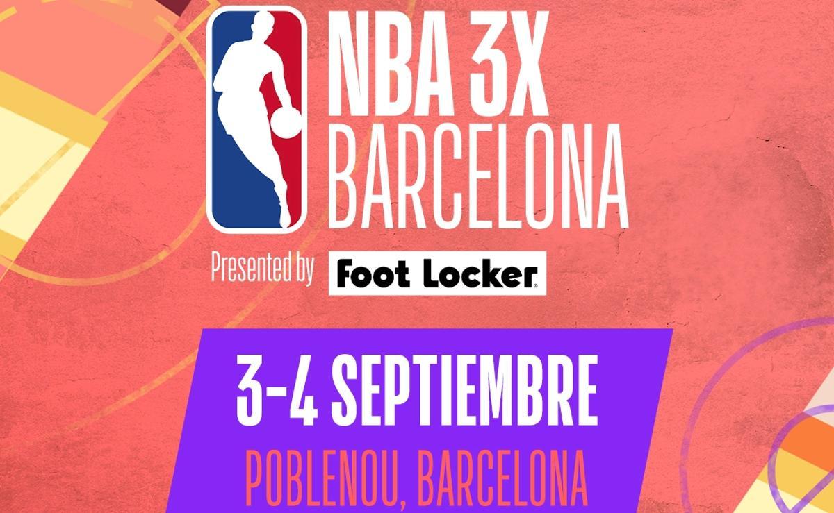La competiciòn 3x3 llega de nuevo a Barcelona gracias a la NBA