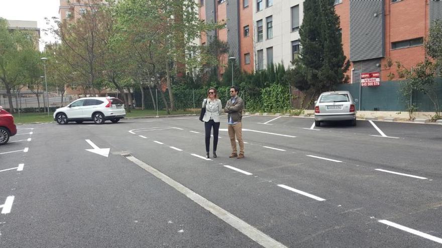Sesenta nuevas plazas de aparcamiento público en la Lloma Llarga-Valterna
