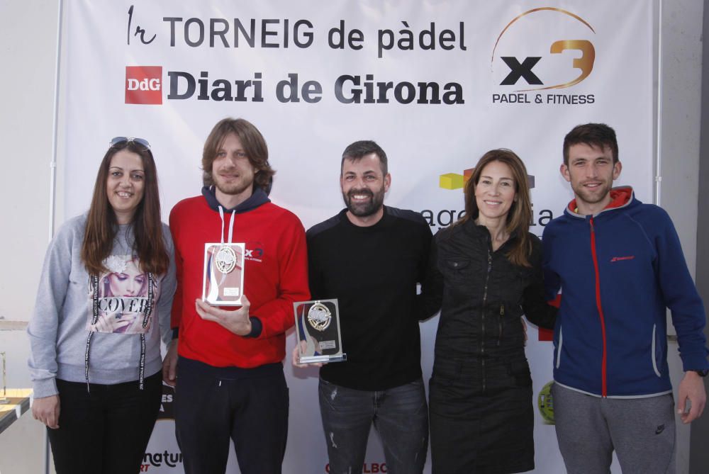 Albert Estrach i Sergi Cruz, vencedors de la Segona divisió masculina