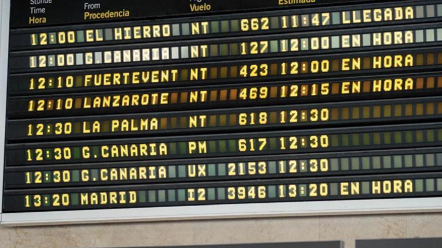 Este será el primer vuelo de Canarias a la Península con limitación de precios