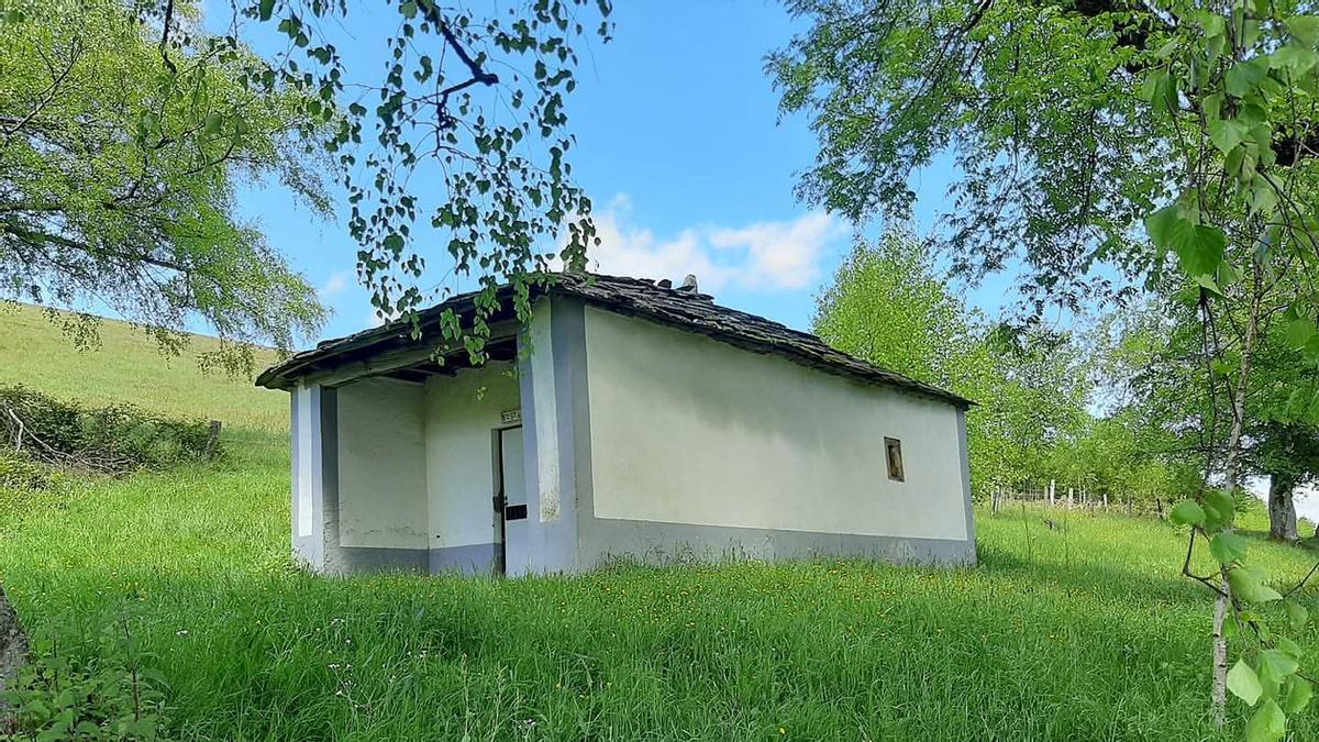 La capilla de la virgen de Bordondio, en cuyas inmediaciones tuvo lugar el suceso.