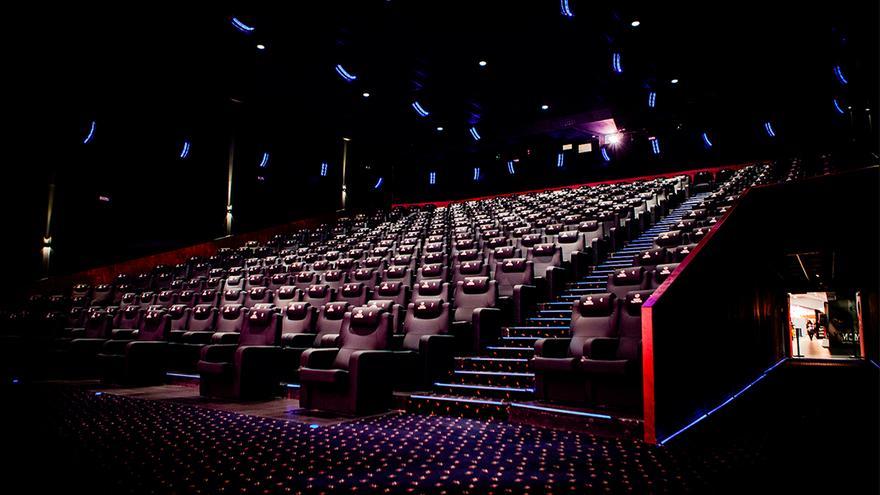 Interior de una sala de cine