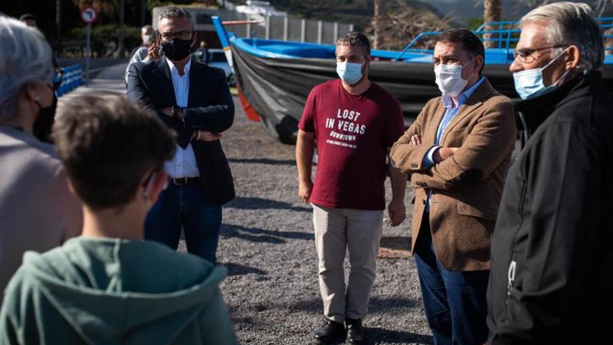 Entrega del barco 'El Corbeta' al pueblo de San Andrés