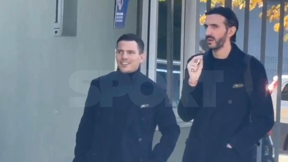 Cumbre de Deco con los agentes de Ronald Araujo