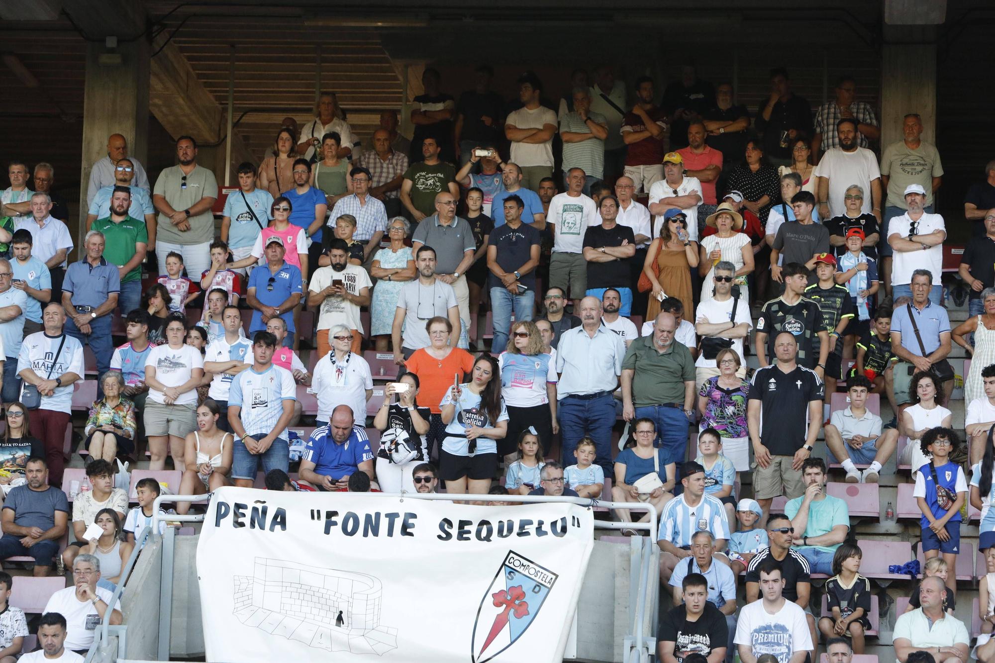 El Celta Golea al Compos en el ansiado choque amistoso