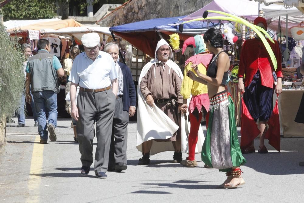 La feria medieval de San Martiño se clausura hoy tras tres días