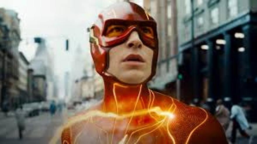Ezra Miller, en una imagen de ’Flash’.