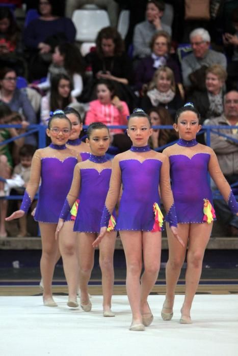 Cartagena celebra la primera jornada de la competición escolar de gimnasia rítmica con más de 1.000 participantes