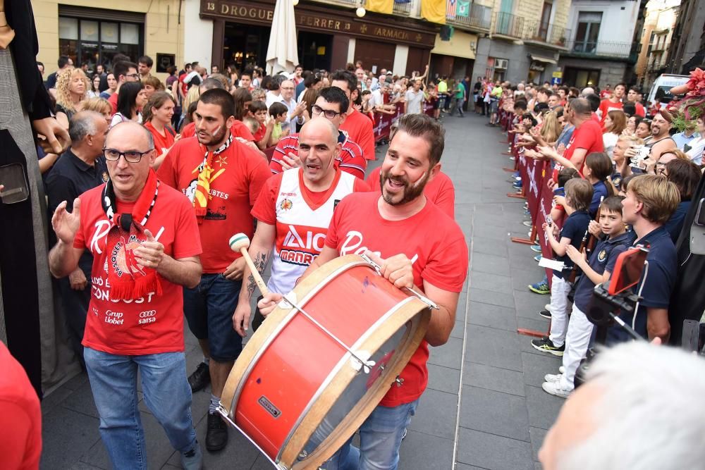 Celebració de l'ICL Manresa a la plaça Major