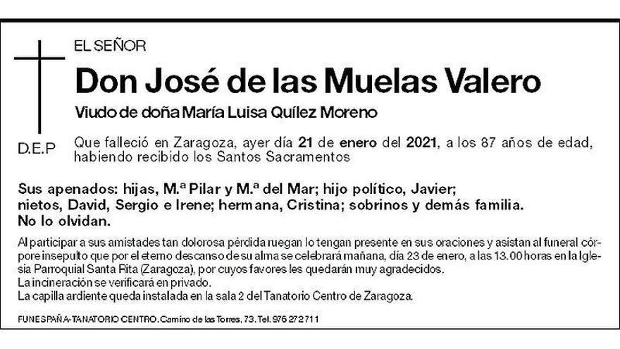 José de las Muelas Valero