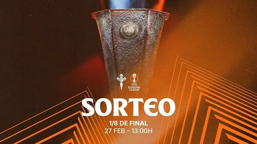 El Celta se enfrentará al Olympique Lyon en los octavos de Europa League
