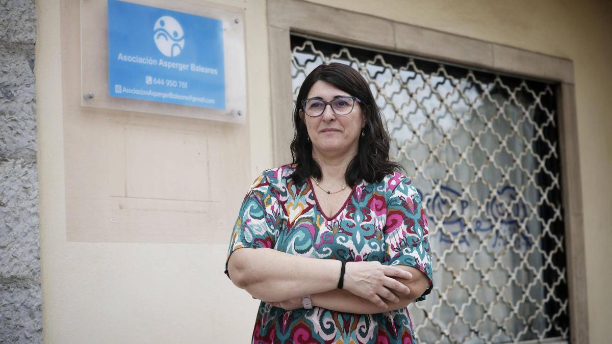 Eva García, presidenta de la Asociación Asperger de Baleares