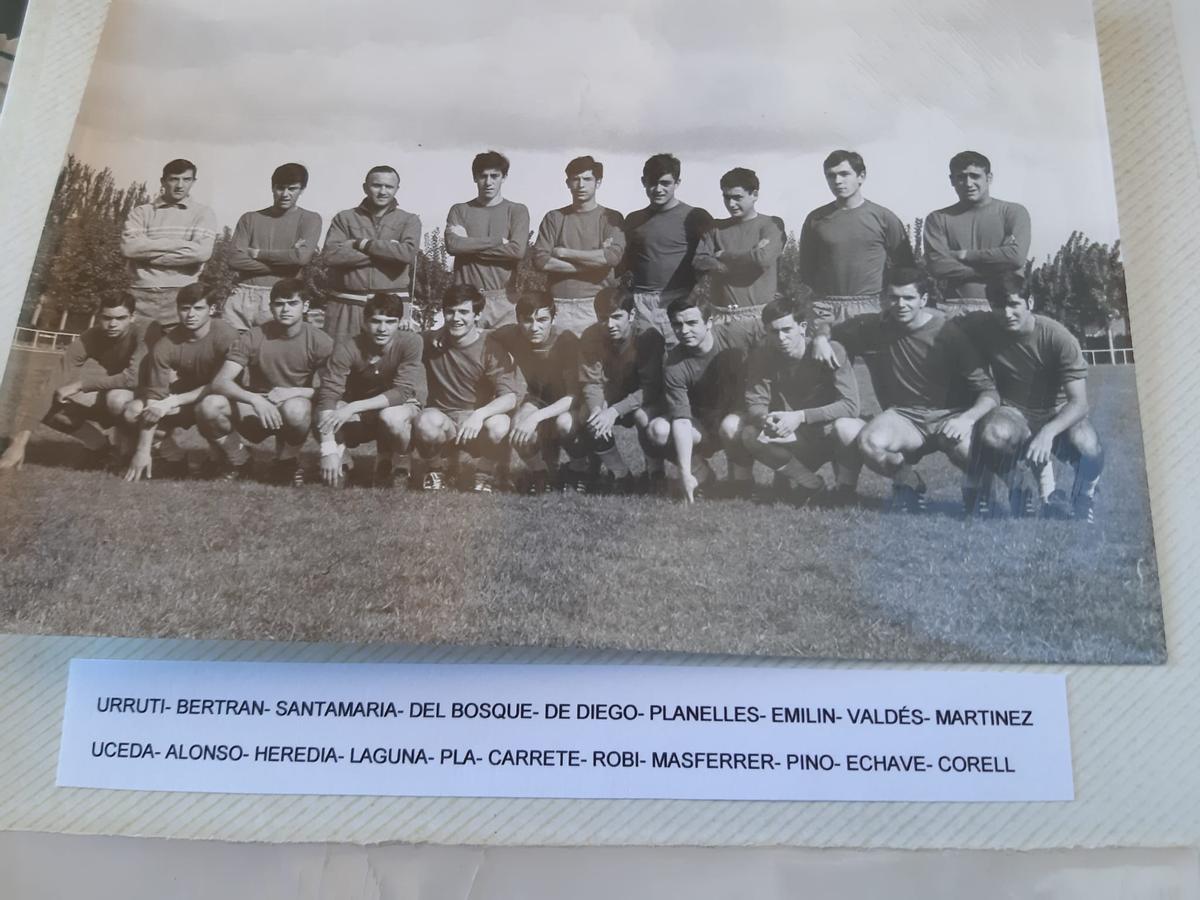 El cinquè de baix amb la selecció espanyola juvenil
