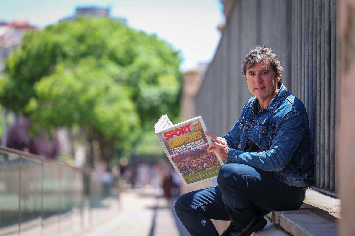 Manel Fuentes, periodista y comunicador, atiende a SPORT para hablar del Barça