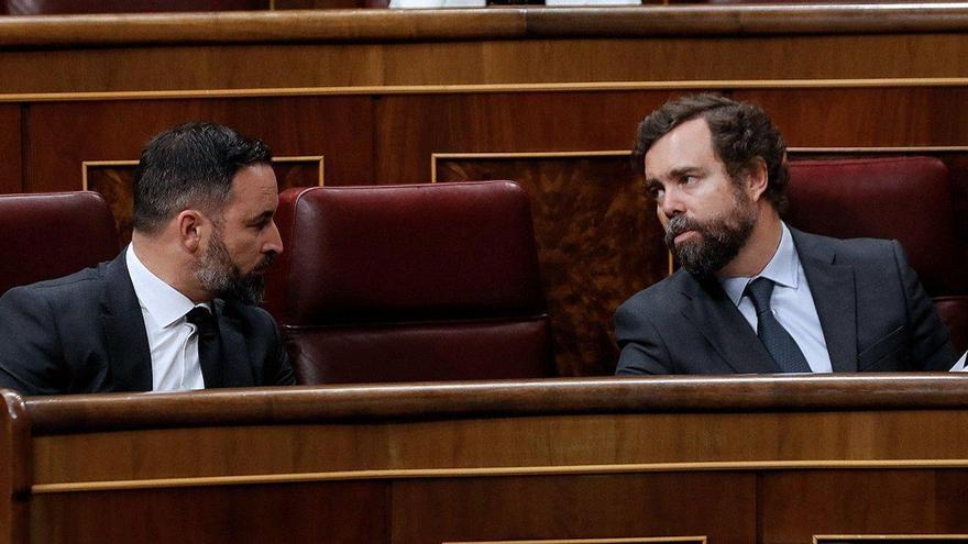 Vox registra la quinta moción de la democracia con Abascal como candidato