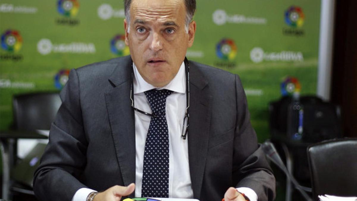 Tebas piensa que La Liga debería globalizarse