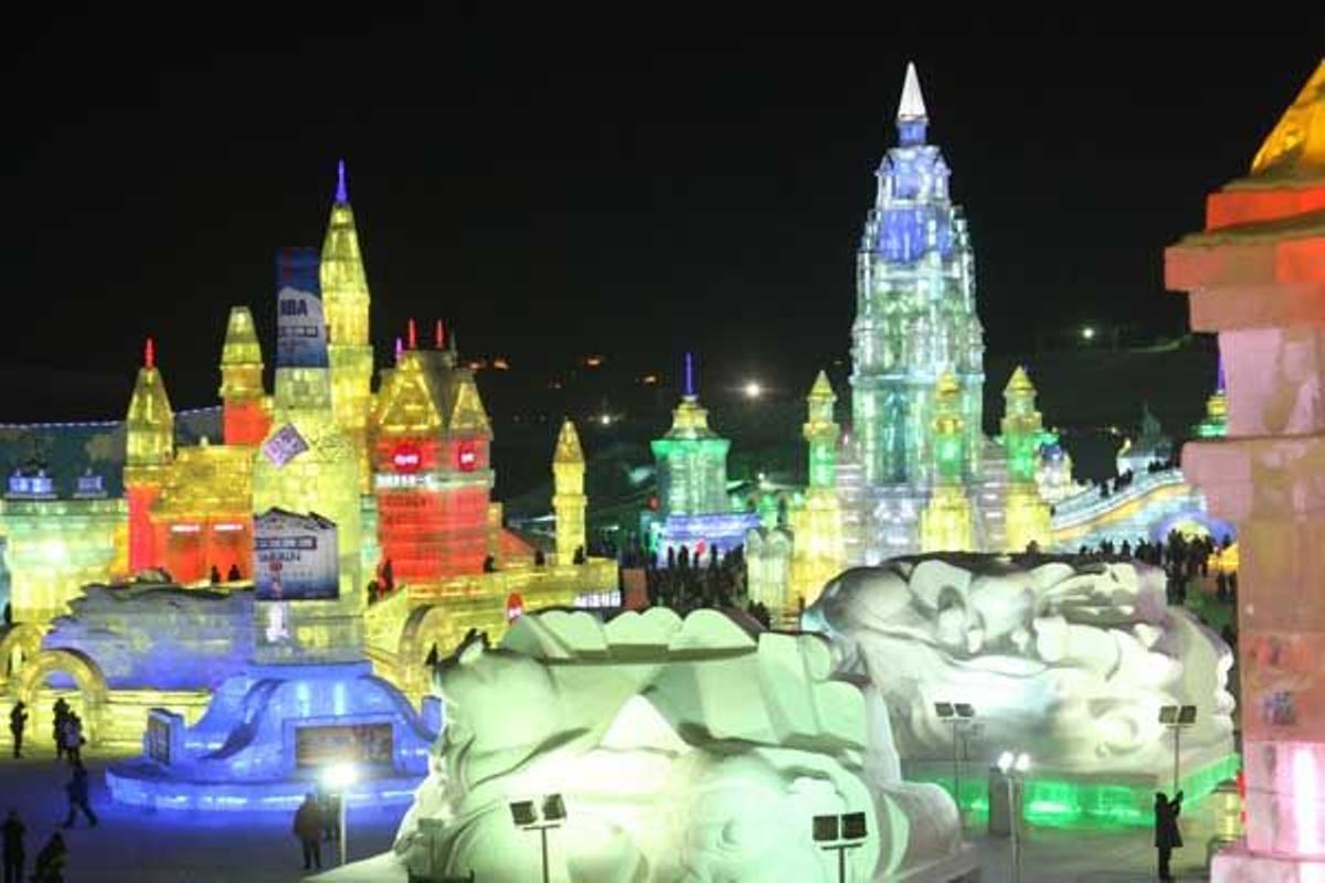 Festival de Esculturas de Nieve y Hielo de Harbin