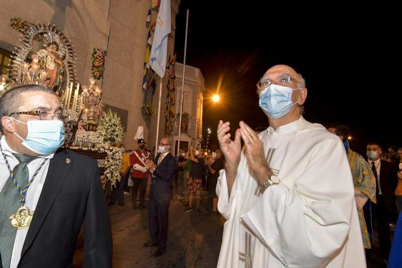 Primera procesión virgen de La Luz tras la pandemia