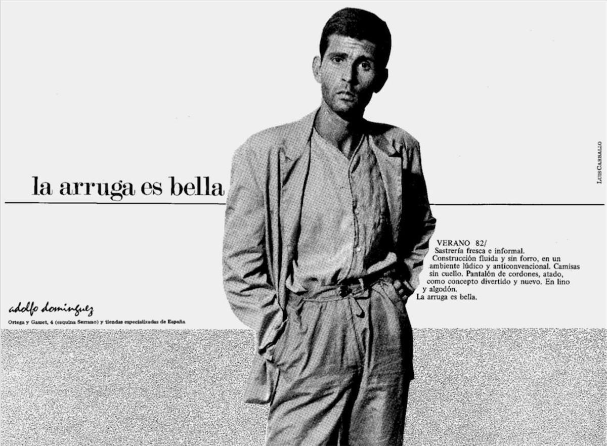 Modelo Moncho ANUNCIO 1982
