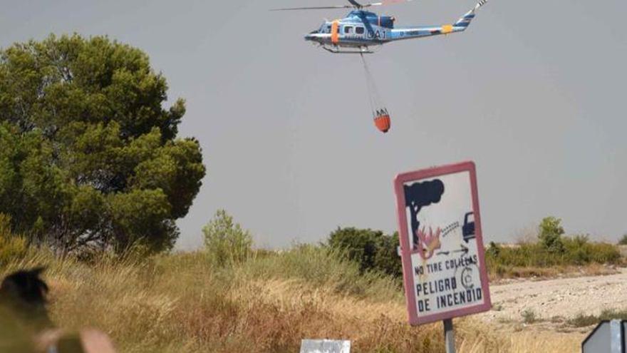 Los incendios forestales se reducen este año a la mitad en Aragón