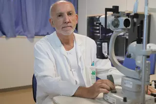 Rafael Sánchez Pedraza, coordinador de la unidad de Glaucoma del hospital Reina Sofía de Córdoba