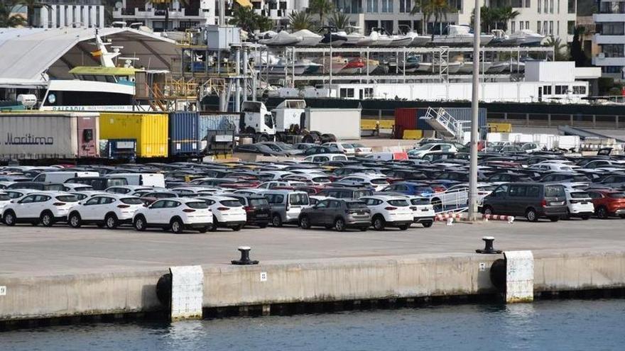 Una cámara controlará la entrada de vehículos en el puerto de Ibiza