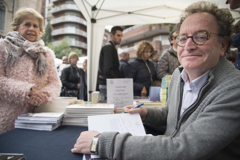 Diada de Sant Jordi a Manresa