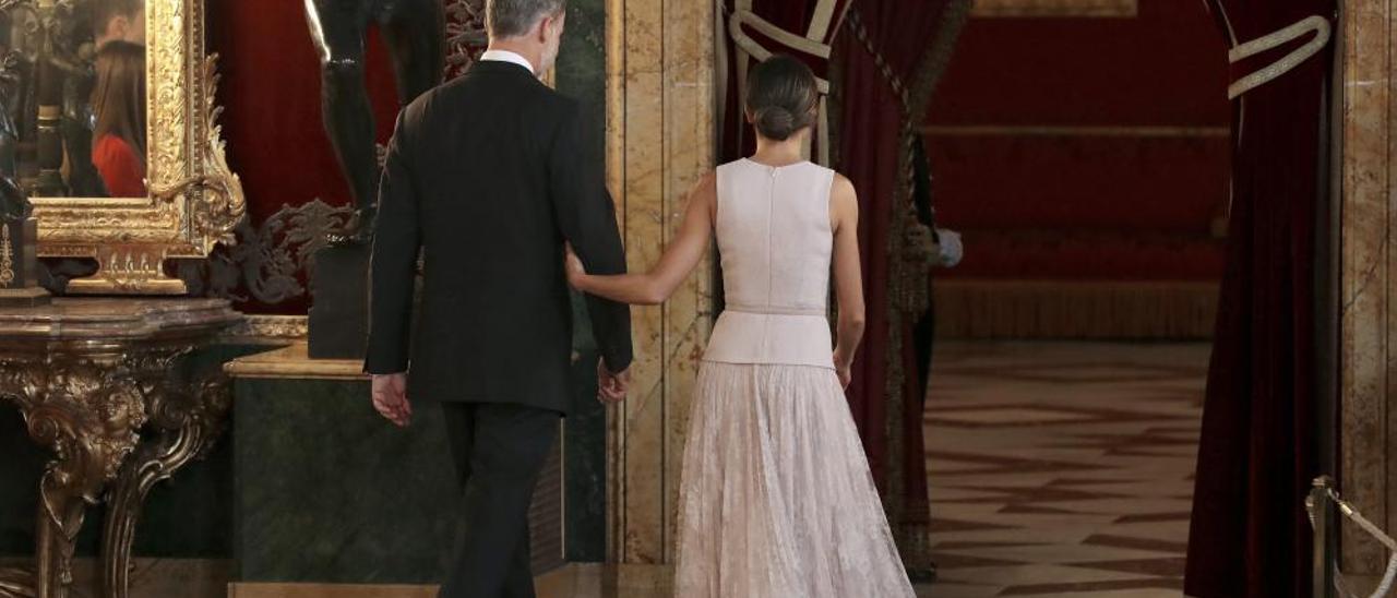 Así ha sido el besamanos en el Palacio Real