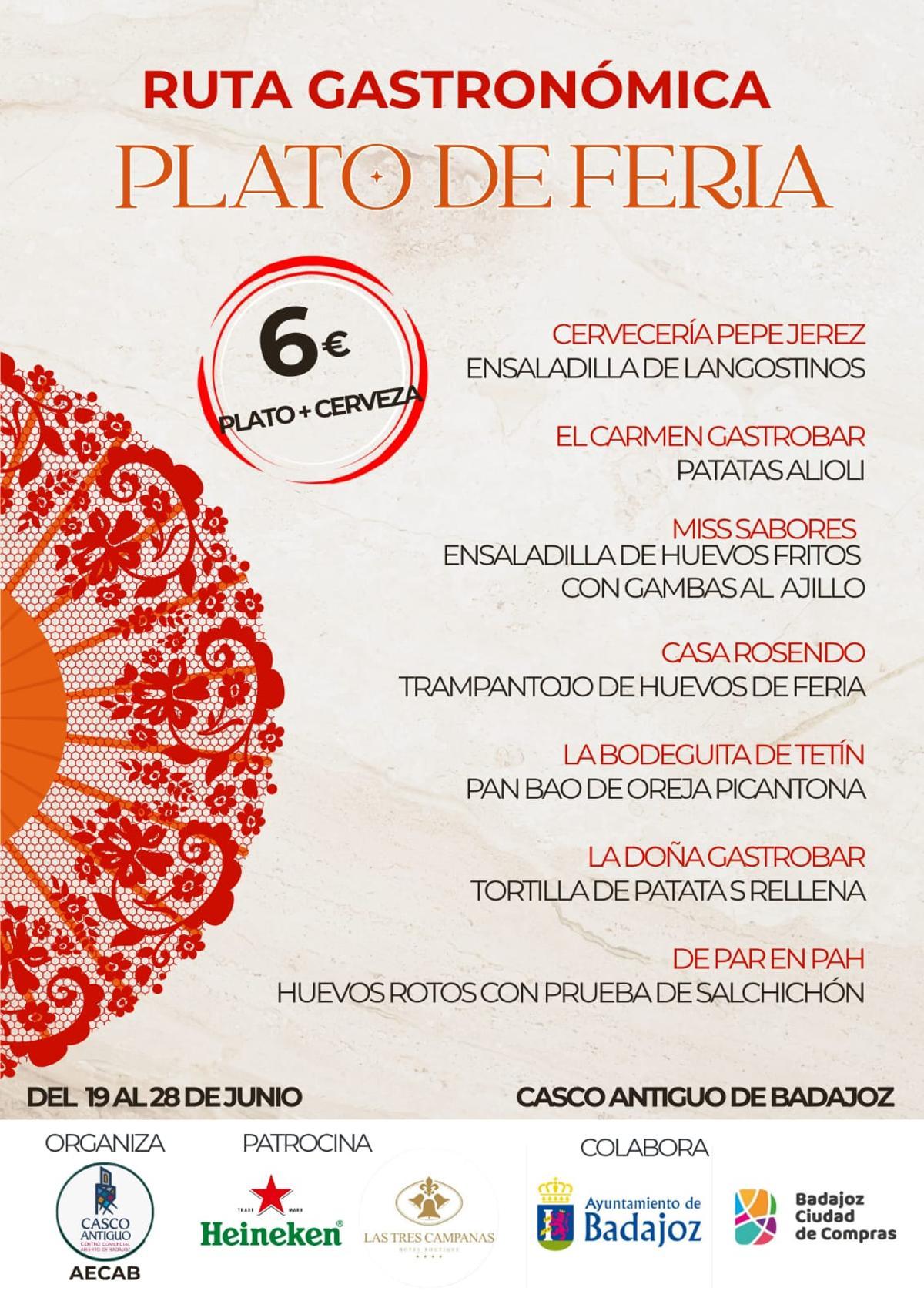 Ruta gastronómica 'Plato de Feria'.