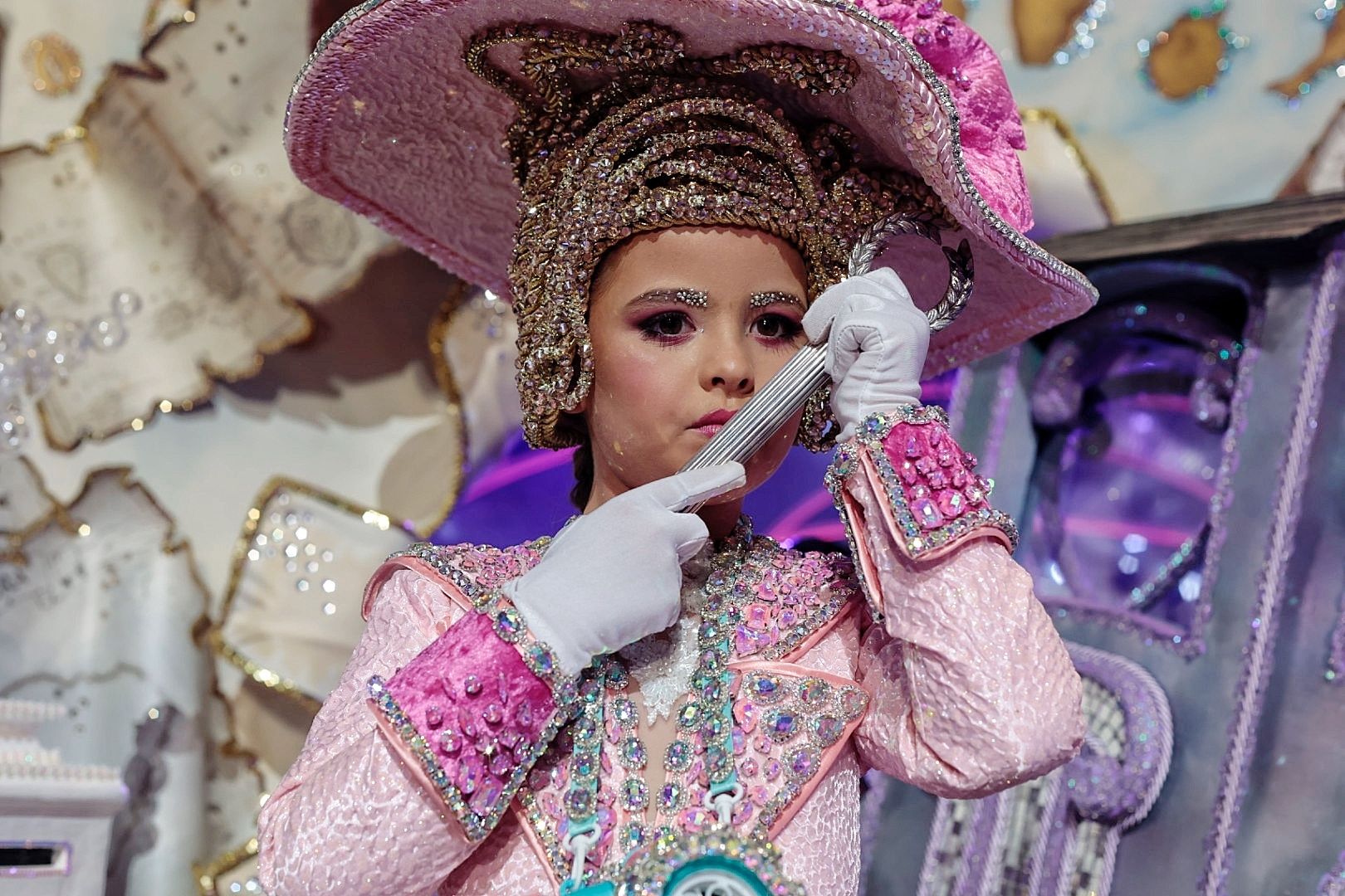 Gala de elección de la reina infantil del Carnaval de Santa Cruz de Tenerife 2022