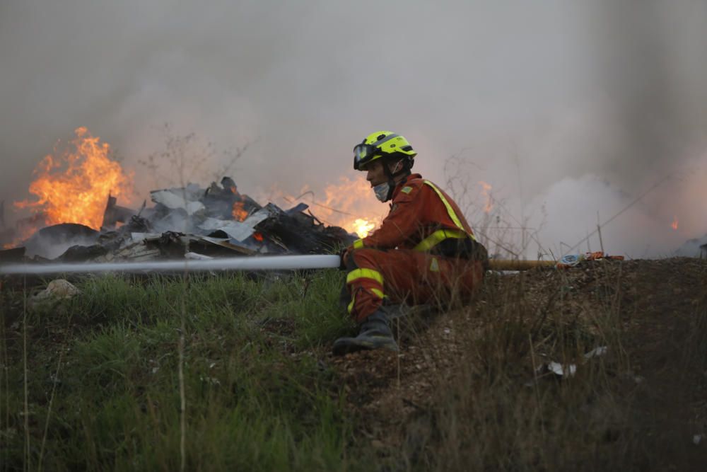 Incendio en Gemersa